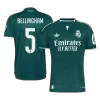 BELLINGHAM #5 Player Version Real Madrid Away Soccer Jersey 2026/27 Green - gojersey