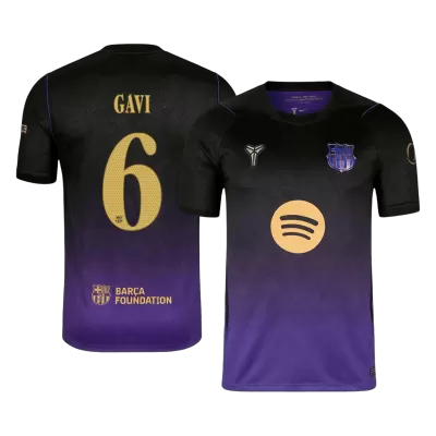 Barcelona GAVI #6 Away Soccer Jersey 2026/27 - UCL Edition - gojersey