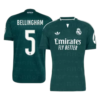 Real Madrid BELLINGHAM #5 Away Soccer Jersey 2026/27 - gojersey