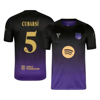 Barcelona CUBARSÍ #5 Away Soccer Jersey 2026/27 - UCL Edition - gojersey