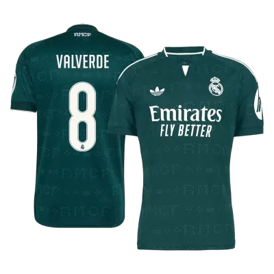 Real Madrid VALVERDE #8 Away Soccer Jersey 2026/27 - gojersey