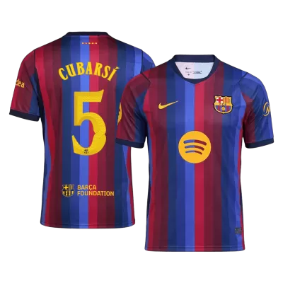 Barcelona CUBARSÍ #5 Home Soccer Jersey 2026/27 - UCL Edition - gojersey