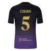 CUBARSÍ #5 Player Version Barcelona x Kobe Bryant Away Soccer Jersey 2026/27 Black/Purple - UCL - gojersey