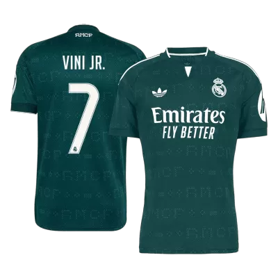 Real Madrid VINI JR. #7 Away Soccer Jersey 2026/27 - gojersey