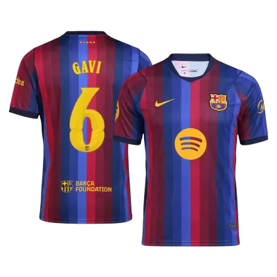 Barcelona GAVI #6 Home Soccer Jersey 2026/27 - UCL Edition - gojersey