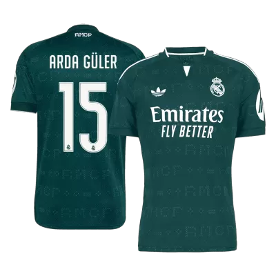 Real Madrid ARDA GÜLER #15 Away Soccer Jersey 2026/27 - gojersey