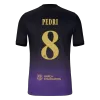 PEDRI #8 Player Version Barcelona x Kobe Bryant Away Soccer Jersey 2026/27 Black/Purple - UCL - gojersey