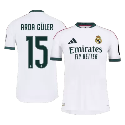 ARDA GÜLER #15 Player Version Real Madrid Home Soccer Jersey 2026/27 White - gojersey