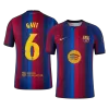 GAVI #6 Men Player Version Barcelona Home Soccer Jersey 2026/27 Red&Blue - UCL - gojersey