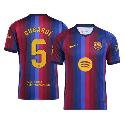 Barcelona CUBARSÍ #5 Home Soccer Jersey 2026/27 - gojersey