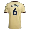 GABRIEL #6 Player Version Arsenal Third Soccer Jersey 2026/27 Yellow - gojersey