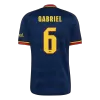 Arsenal GABRIEL #6 Away Soccer Jersey 2026/27 - UCL Edition - gojersey