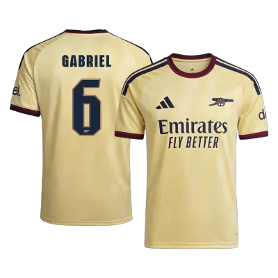 Arsenal GABRIEL #6 Third Away Soccer Jersey 2026/27 - UCL Edition - gojersey