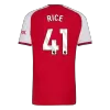 RICE #41 Player Version Arsenal Home Soccer Jersey 2026/27 Red - gojersey