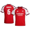 Arsenal GABRIEL #6 Home Soccer Jersey 2026/27 - UCL Edition - gojersey
