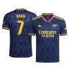 SAKA #7 Player Version Arsenal Away Soccer Jersey 2026/27 Navy - UCL - gojersey