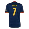 Arsenal SAKA #7 Away Soccer Jersey 2026/27 - UCL Edition - gojersey