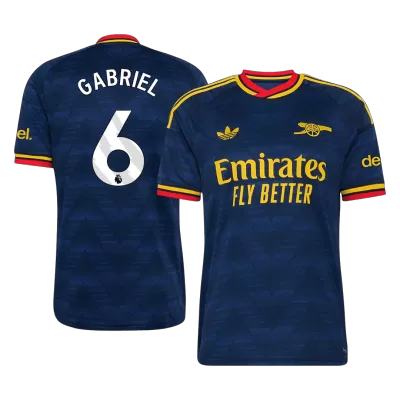 Arsenal GABRIEL #6 Away Soccer Jersey 2026/27 - gojersey