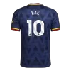 EZE #10 Player Version Arsenal Away Soccer Jersey 2026/27 Navy - gojersey