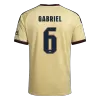 GABRIEL #6 Player Version Arsenal Third Soccer Jersey 2026/27 Yellow - UCL - gojersey