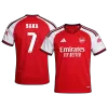 Arsenal SAKA #7 Home Soccer Jersey 2026/27 - UCL Edition - gojersey