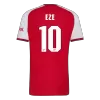 EZE #10 Player Version Arsenal Home Soccer Jersey 2026/27 Red - UCL - gojersey