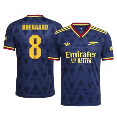 ØDEGAARD #8 Player Version Arsenal Away Soccer Jersey 2026/27 Navy - UCL - gojersey