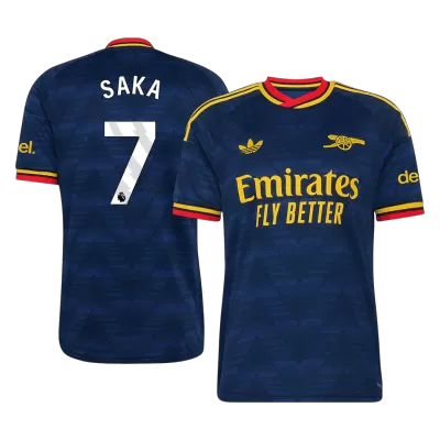 Arsenal SAKA #7 Away Soccer Jersey 2026/27 - gojersey