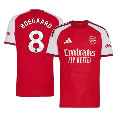 ØDEGAARD #8 Player Version Arsenal Home Soccer Jersey 2026/27 Red - gojersey