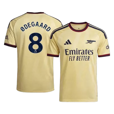 ØDEGAARD #8 Player Version Arsenal Third Soccer Jersey 2026/27 Yellow - gojersey