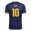 EZE #10 Player Version Arsenal Away Soccer Jersey 2026/27 Navy - UCL - gojersey