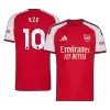 EZE #10 Player Version Arsenal Home Soccer Jersey 2026/27 Red - gojersey