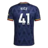 RICE #41 Player Version Arsenal Away Soccer Jersey 2026/27 Navy - gojersey