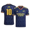 EZE #10 Player Version Arsenal Away Soccer Jersey 2026/27 Navy - UCL - gojersey