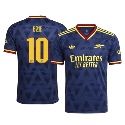 EZE #10 Player Version Arsenal Away Soccer Jersey 2026/27 Navy - UCL - gojersey