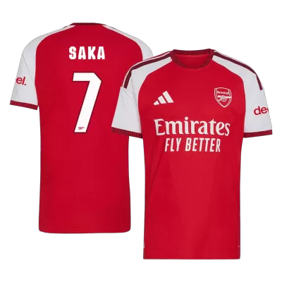 SAKA #7 Player Version Arsenal Home Soccer Jersey 2026/27 Red - UCL - gojersey