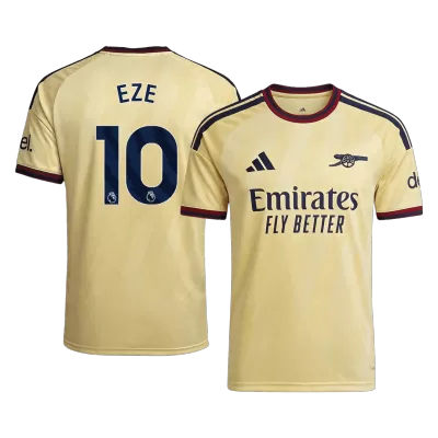 EZE #10 Player Version Arsenal Third Soccer Jersey 2026/27 Yellow - gojersey