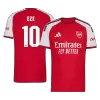EZE #10 Player Version Arsenal Home Soccer Jersey 2026/27 Red - UCL - gojersey