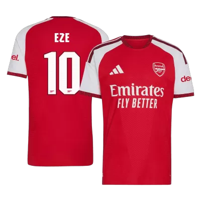 EZE #10 Player Version Arsenal Home Soccer Jersey 2026/27 Red - UCL - gojersey