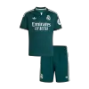 Kids Real Madrid Away Soccer Jersey Kit (Jersey+Shorts) 2026/27 Green - gojersey