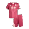 Kids Real Madrid Third Soccer Jersey Kit (Jersey+Shorts) 2026/27 Pink - gojersey