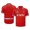 Player Version Napoli Third Soccer Jersey2026/27 Red - gojersey