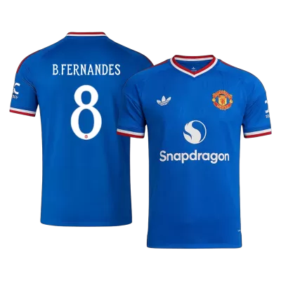 Manchester United B. FERNANDES #8 Away Soccer Jersey 2026/27 - UCL Edition - gojersey