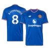 B. FERNANDES #8 Player Version Manchester United Away Soccer Jersey 2026/27 Blue - gojersey