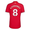 B. FERNANDES #8 Player Version 26/27 Manchester United Home Soccer Jersey Red - gojersey