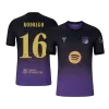 RODRIGO #16 Player Version Barcelona x Kobe Bryant Away Soccer Jersey 2026/27 Black/Purple - UCL - gojersey