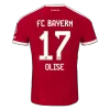 OLISE #17 Player Version 26/27 Bayern Munich Home Soccer Jersey Red - gojersey