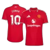 CUNHA #10 Player Version 26/27 Manchester United Home Soccer Jersey Red - gojersey