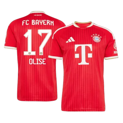 Bayern Munich OLISE #17 Home Soccer Jersey 2026/27 - gojersey