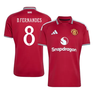 Manchester United B.FERNANDES #8 Home Soccer Jersey 2026/27 - UCL Edition - gojersey